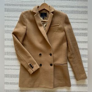 BANANA REPUBLIC Camel Coat Blazer sz 4